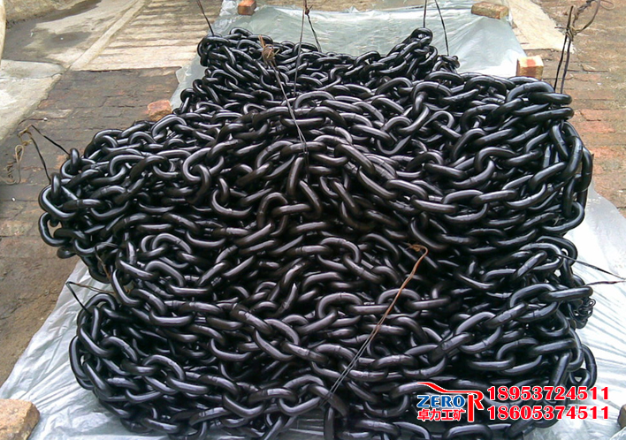 礦用高強(qiáng)度圓環(huán)鏈條，除渣鏈條